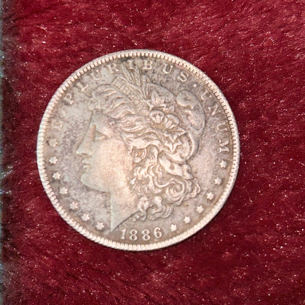 1886 Silver Dollar Coin